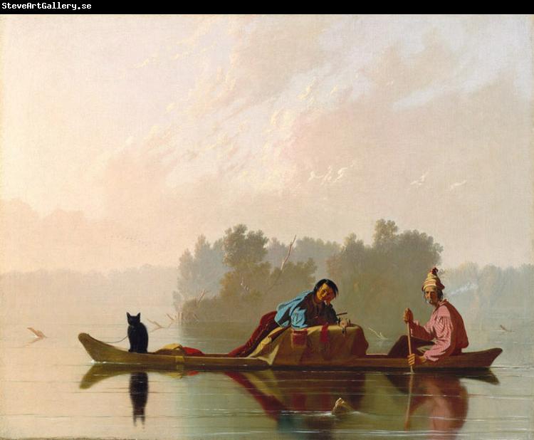 George Caleb Bingham Fur Traders Descending the Missouri (mk13)